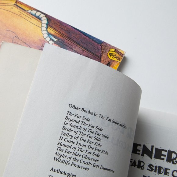 3 Vintage The Far Side Books by Gary Larson 1986 1988 1990 Soft Cover Humor - Picture 6 of 9